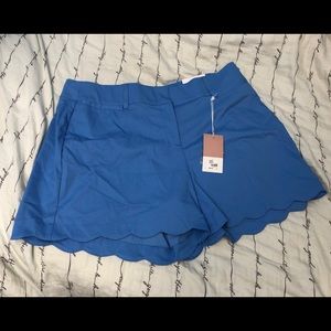 Lane Bryant Allie Scalloped Stretch Shorts super cute & great color. *reposh
